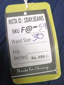 F@59 Size-30 Flared Jeans