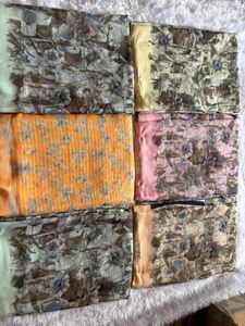 Floral Print Daily Wear Saree😻