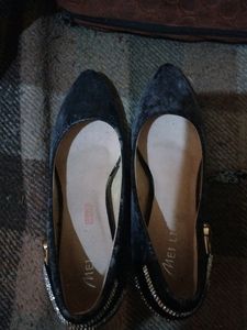 black heels