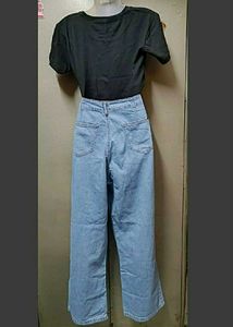 Branded Flared Jeans