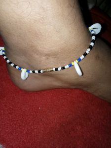 Beaded Seashell Anklet