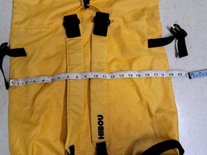 Vintage Hibou Italy Yellow Backpack