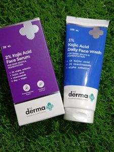 The Derma Co 2% Kojic Acid Face Wash And Serum