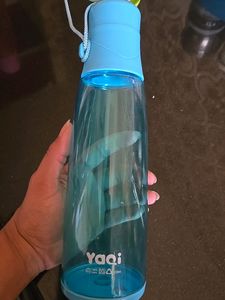 Set Of 3 Water Bottles - Pink, Blue &amp; Green