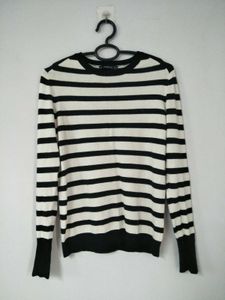 Zara Stripe Full Sleeves Top