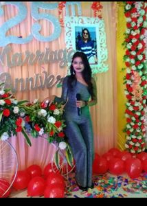 Glittery Bodyfitted Jumpsuit