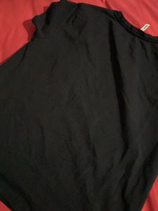 Embellished Black T-Shirt