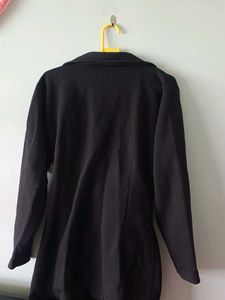 Vintage Black Belted Coat
