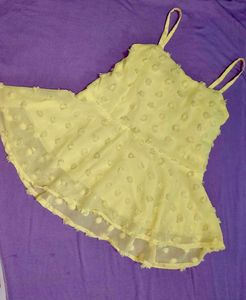 Peplum Lemon Top 🍋