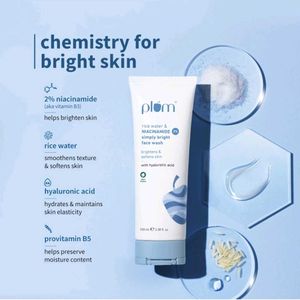 Plum Niacinamide Face Wash &amp; Rose water Toner