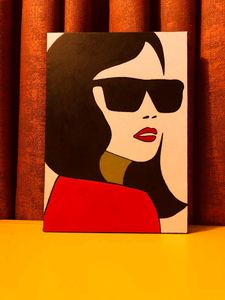 Girl Painting 5