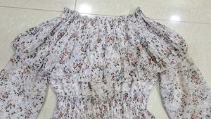 Off Shoulder Top Full Sleeves