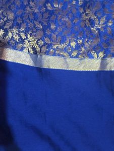 Beautiful 😍 Blue 💙 Saaree