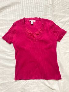 Y2K Lace Top