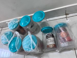 Container For Use Kitchen Multiple Usage