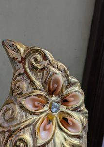 Beautiful Golden Ceramic Flower Pot