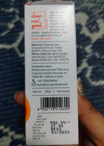 Plum Vitamin C Face Serum Glow Boost