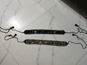 Embroidered Waist Belt Set 2