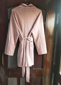 Pink Belted Coat