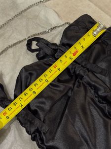 ZARA Satin Sling Bag With Dustbag