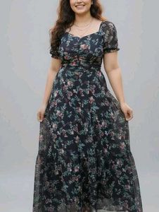 🌸 Pintrest Gorgeous Floral Maxi Gown🌸