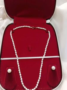 Real Pearl With Pure Silver