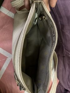Beige Crossbody Bag
