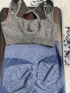 Sports Bra and Shorts Set