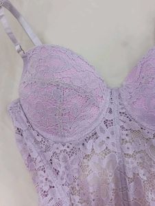 Corset Net Bodysuit
