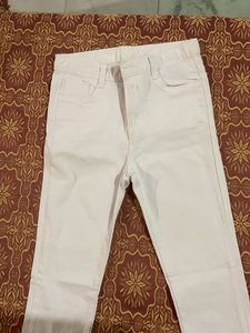 White High Waist Jeans