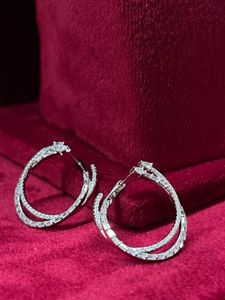 Pure 925 Silver Earrings Unique