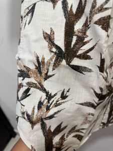 Floral Print Short Sleeve Shirt