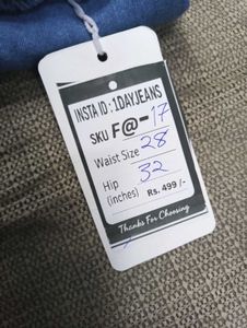 F@17 Size-28 Cargo Jeans
