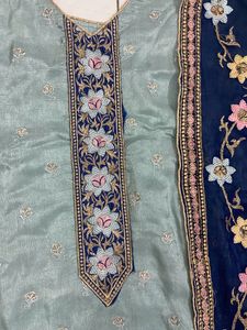 Turquoise Kurta Set