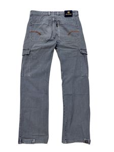 Stylish Men&#39;s Grey Cargo Jeans