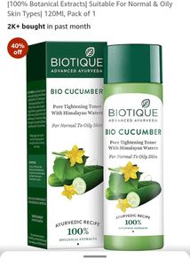 Biotique Cucumber Face Toner