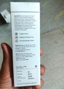 Deconstruct Gel  Sunscreen