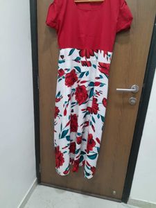 Floral Print Maxi Dress