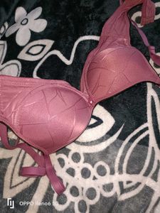 Branded Padded Mauve Bra Good Condition
