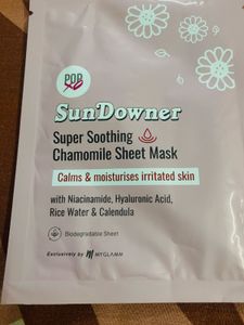 Sun Downer Sheet Mask 🩷