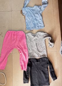 Babyhug Thermal Wear Combo