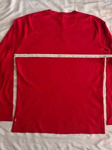 Red T-Shirt with Sheep Applique