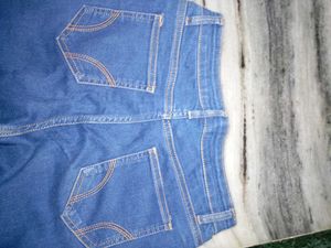 Dark Blue Denim Jeans