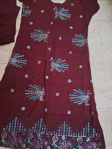 Peacock Kurti Set