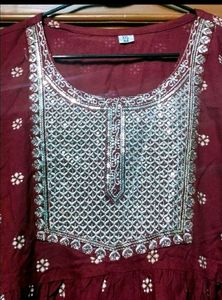 beautiful party wear naira cut kurti pant Dupatta