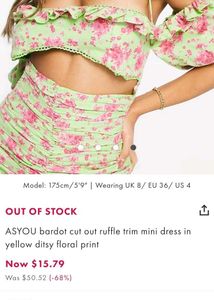Prettiest Cotton Y2k Style Dress