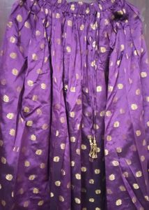 Elegant Purple Lehenga Choli Set