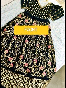 Elegant Embroidered Anarkali Dress