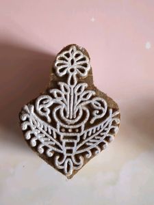 Handmade Wooden Textile Stamp Blocks (Set of 3)