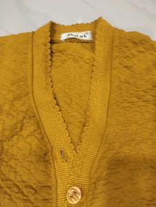 Mustard Yellow sweater winter wear